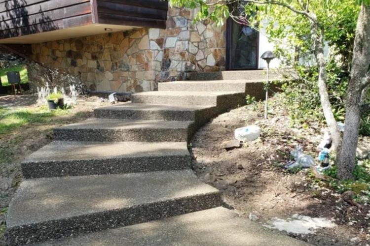 Concrete Steps by Naternicola's Masonry