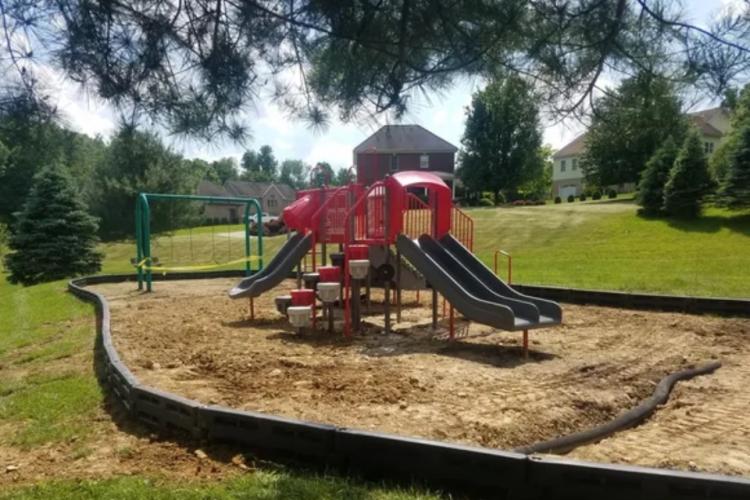 Playground Installation by Naternicola's Masonry